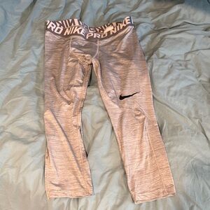 Men’s Nike Heathered Gray Leggings